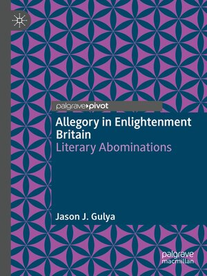 cover image of Allegory in Enlightenment Britain